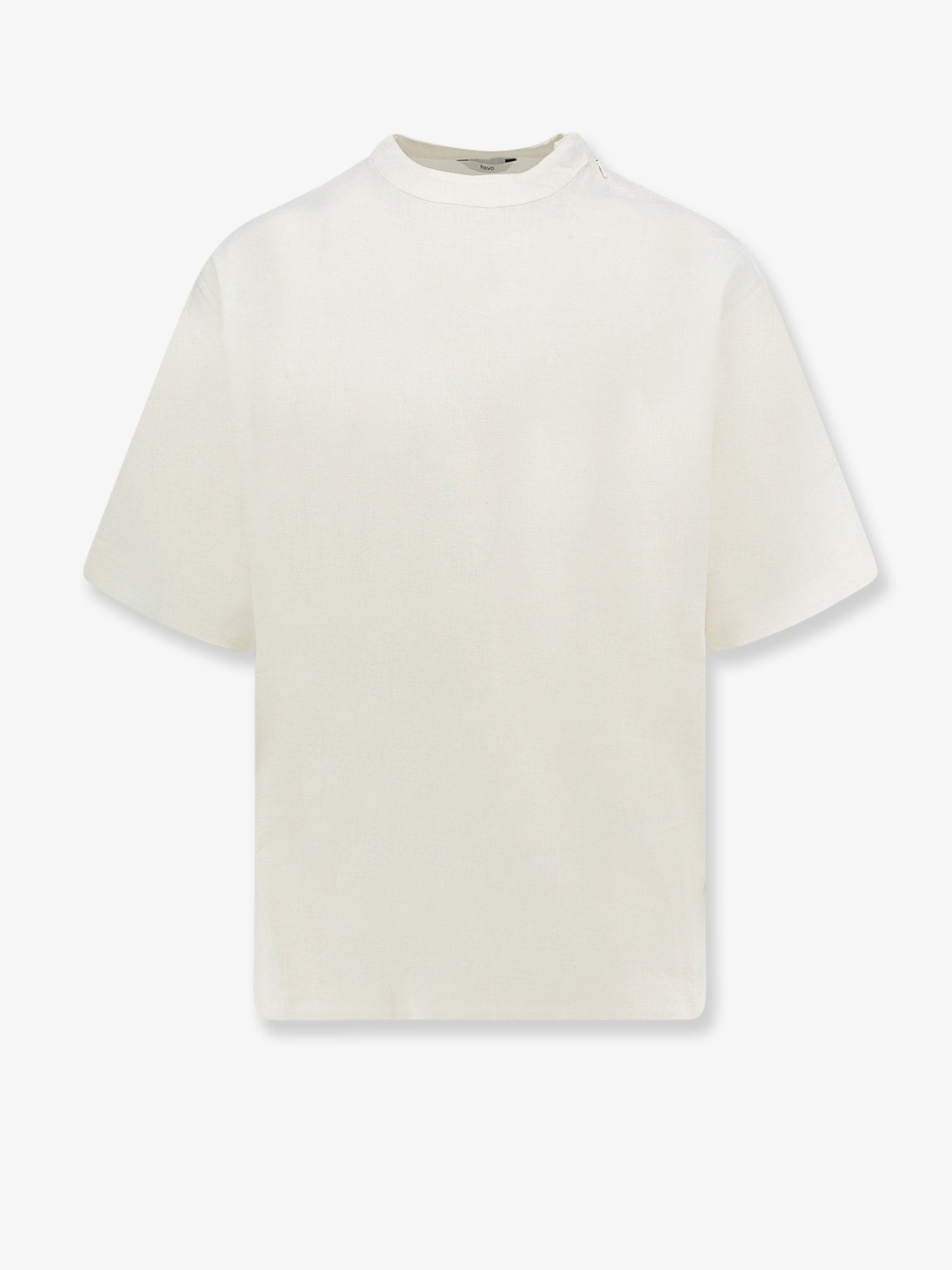 Hevo Ripalta Linen And Viscose Blend T-shirt