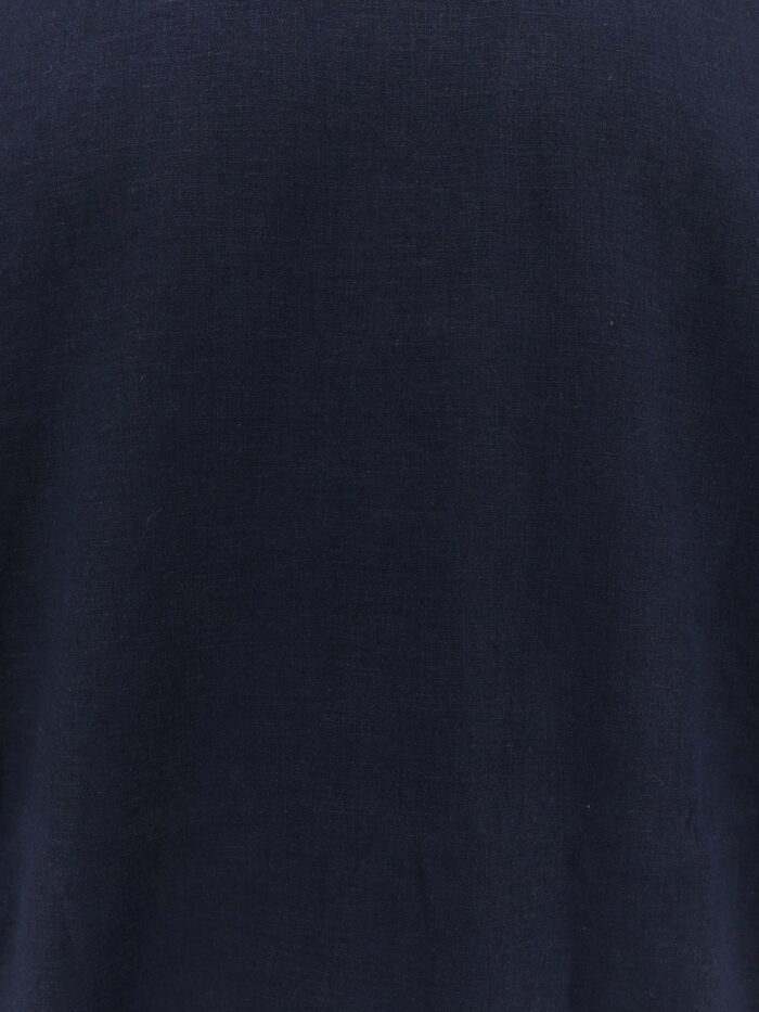 Hevo Ripalta T-shirt In Linen And Viscose Blend