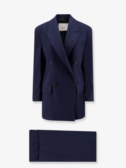 Hevo Rocchetta Linen And Viscose Suit
