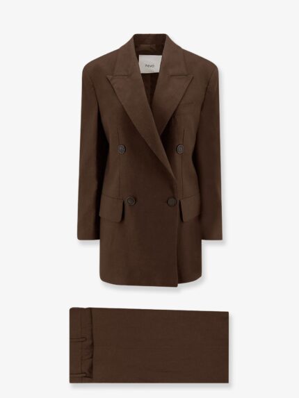 Hevo Rocchetta Linen And Viscose Suit
