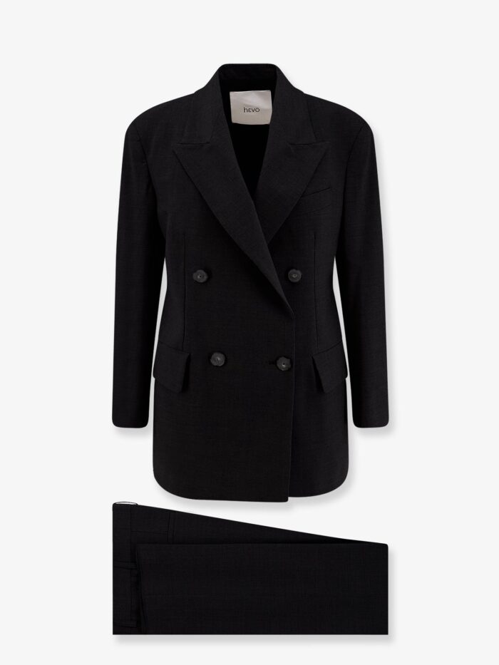 Hevo Rocchetta Wool Blend Double-breasted Suit