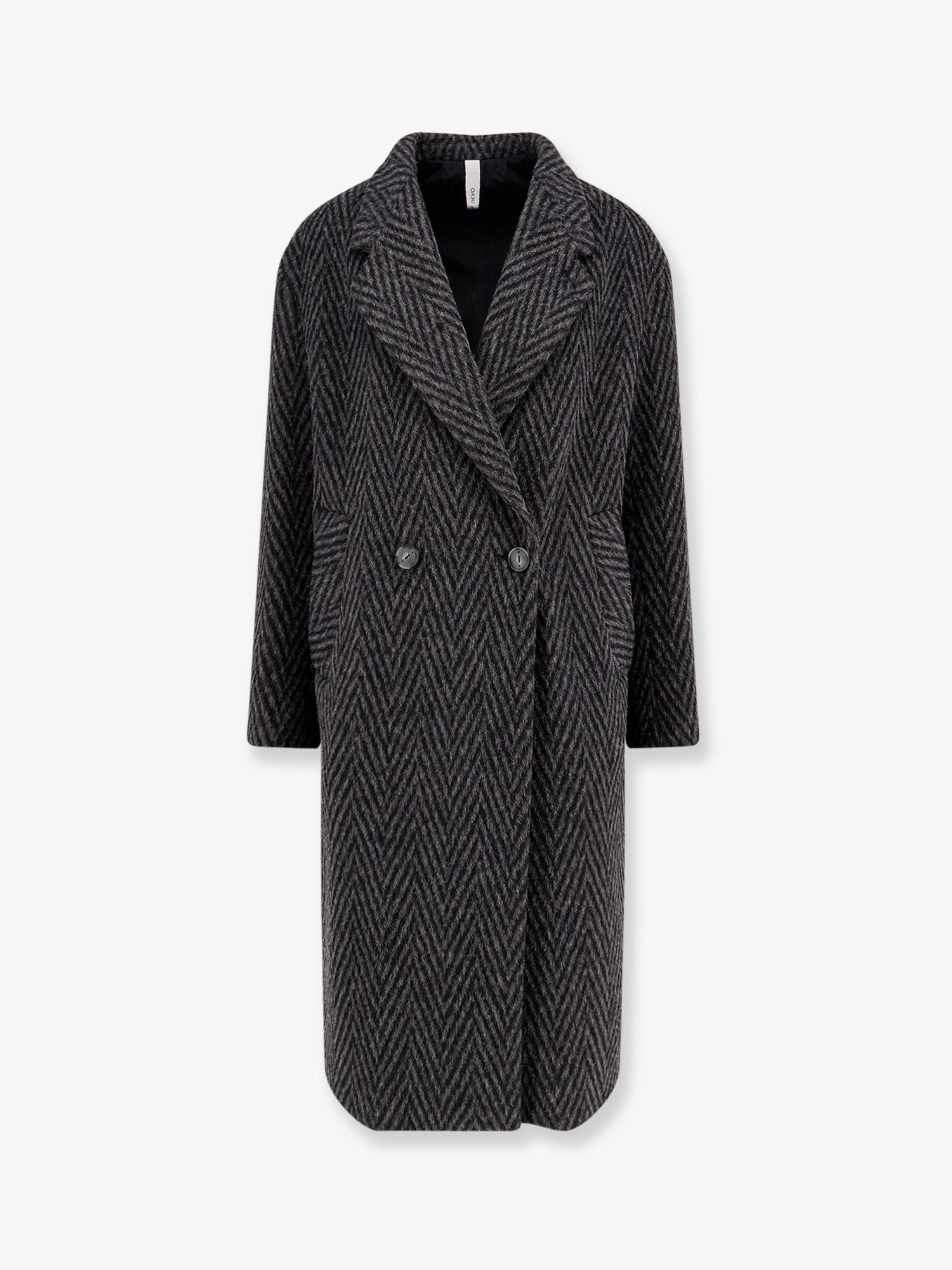 Hevo Santa Cesarea Wool Blend Coat