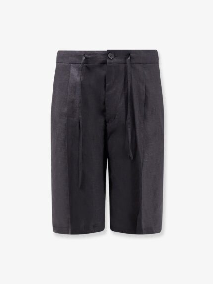 Hevo Torre Lapillo Linen And Viscose Shorts