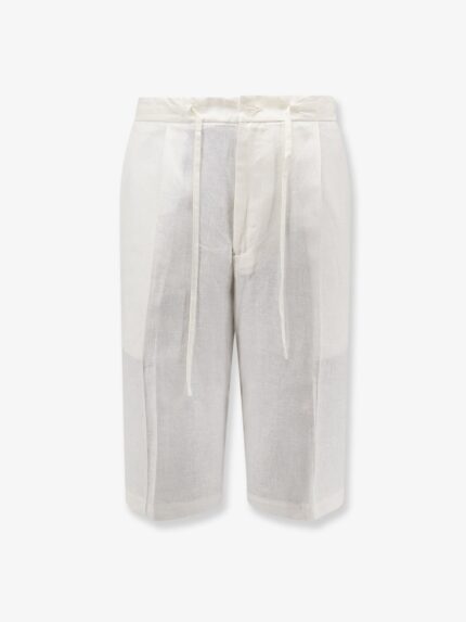 Hevo Torre Lapillo Linen And Viscose Shorts