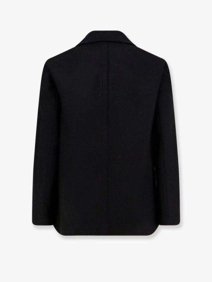 Hevo Trani Double-breasted Wool Blend Coat
