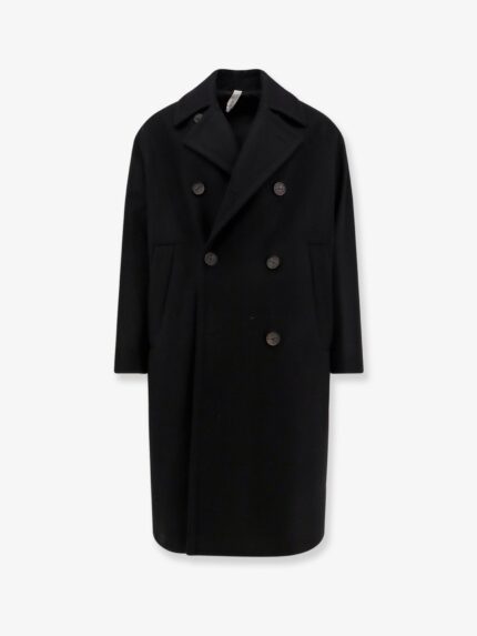 Hevo Tricase Double-breasted Wool Blend Coat