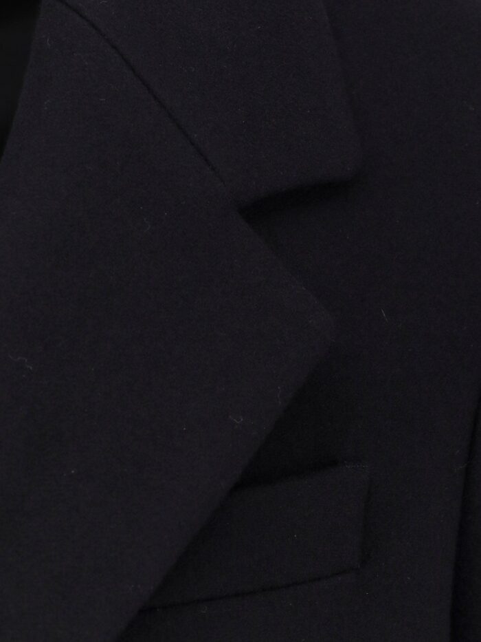 Hevo Virgin Wool Coat With Satin Lining