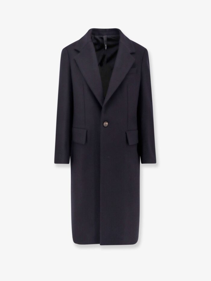 Hevo Virgin Wool Coat With Satin Lining