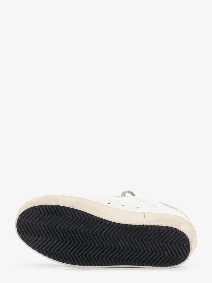 Golden Goose Deluxe Brand Hi-Star Leather Sneakers With Iconic Side Logo