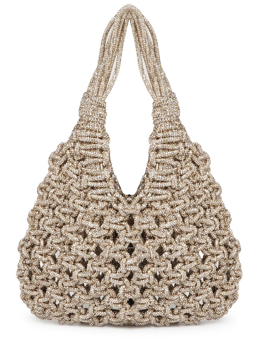 HIBOURAMA BORSA "VANNIFIQUE" SMALL CON CRISTALLI