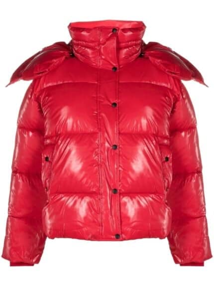 High Filled Wide Puffer Jacket