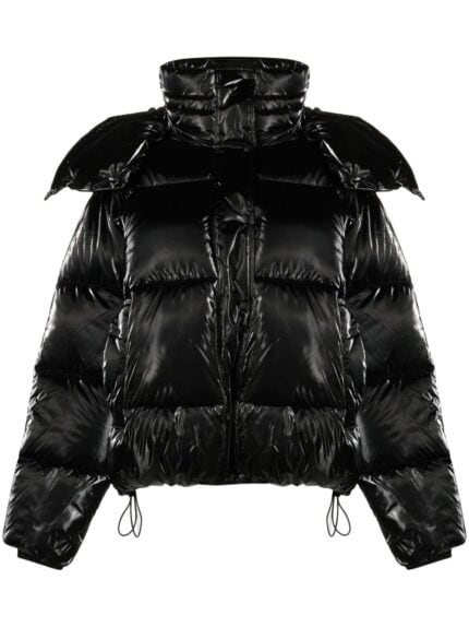 High Filled Wide Puffer Jacket