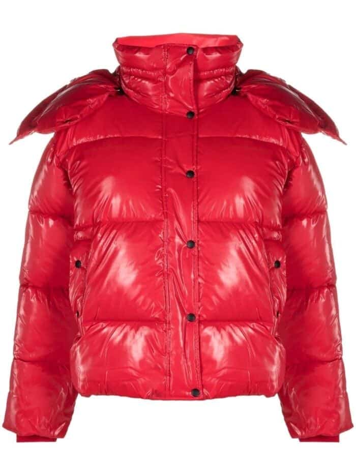 High Filled Wide Puffer Jacket