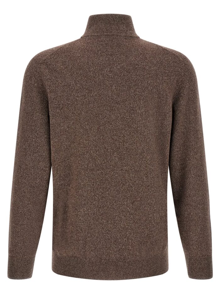 Brunello Cucinelli High Neck Cardigan With Zip