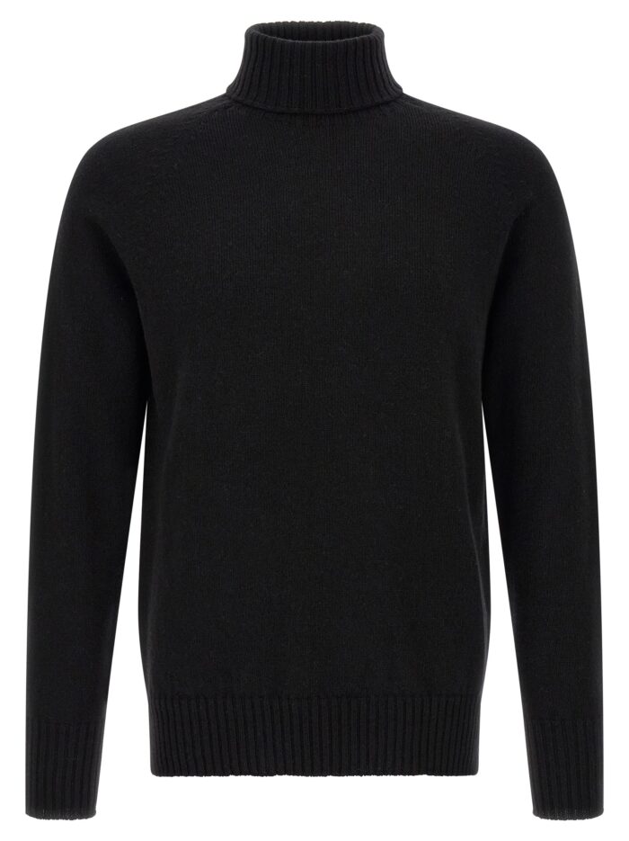 ma'ry'ya high neck sweater with slits MA'RY'YA High Neck Sweater With Slits