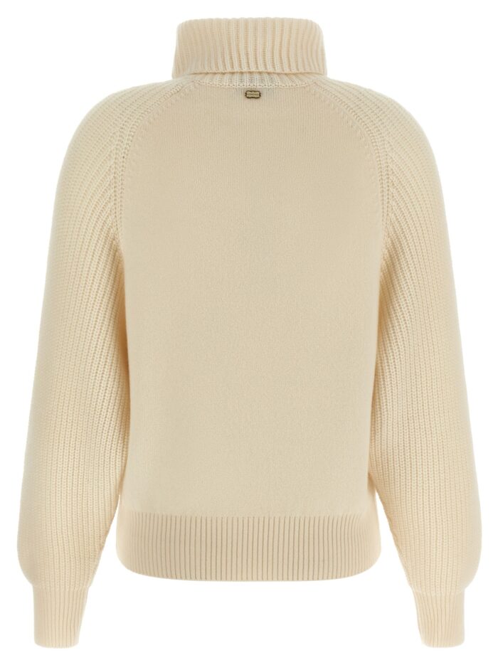 AGNONA High Neck Sweater With Zip