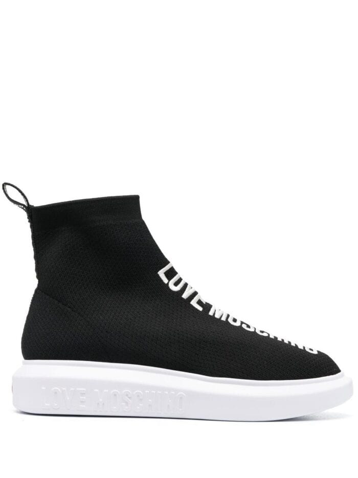 High Top Textile Shoes