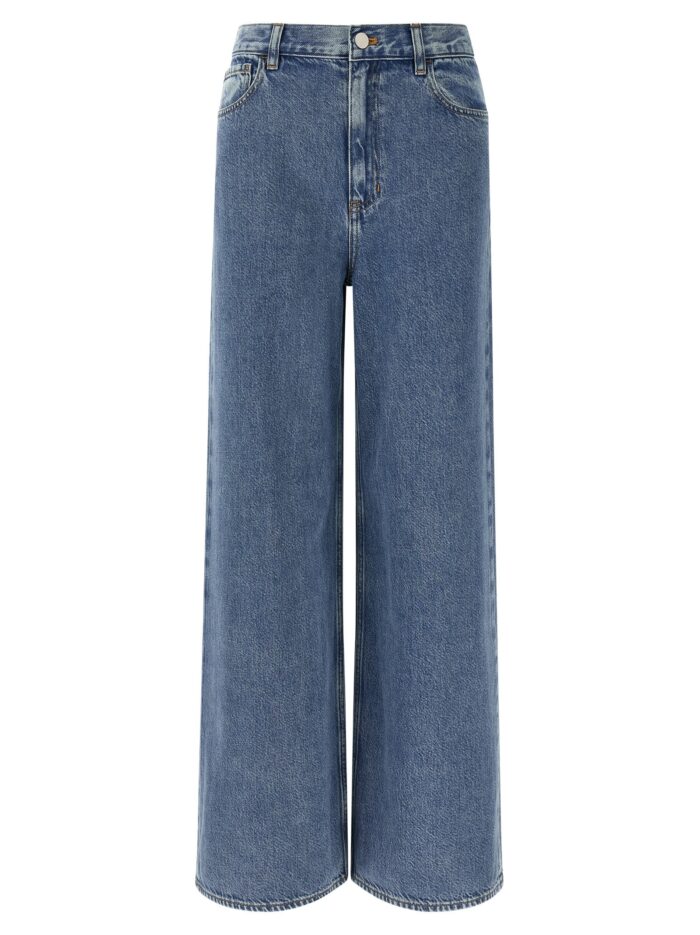 theory 'high waisted wide leg' jeans THEORY 'High-Waisted Wide-Leg' Jeans