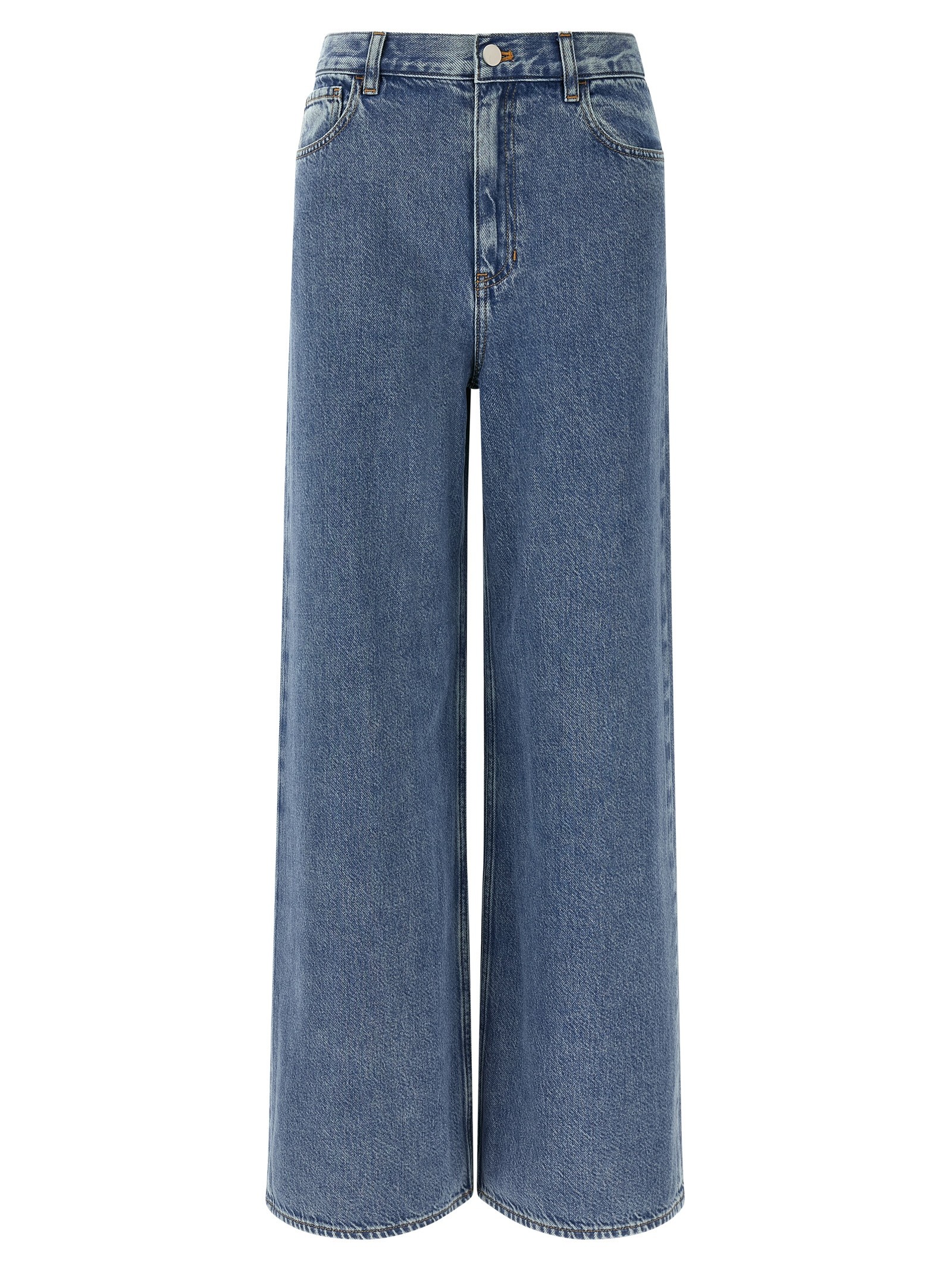 THEORY 'High-Waisted Wide-Leg' Jeans
