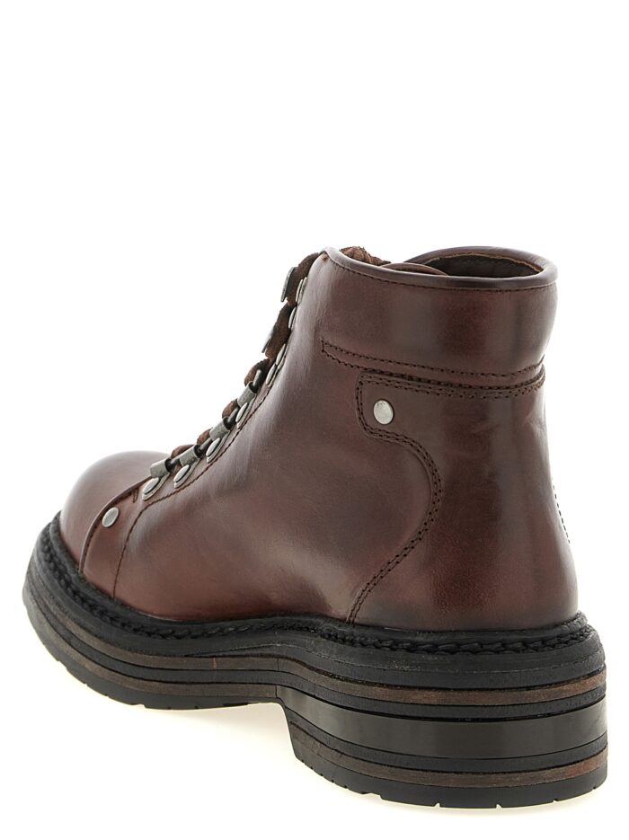Miu Miu 'Hiking' Leather Ankle Boots
