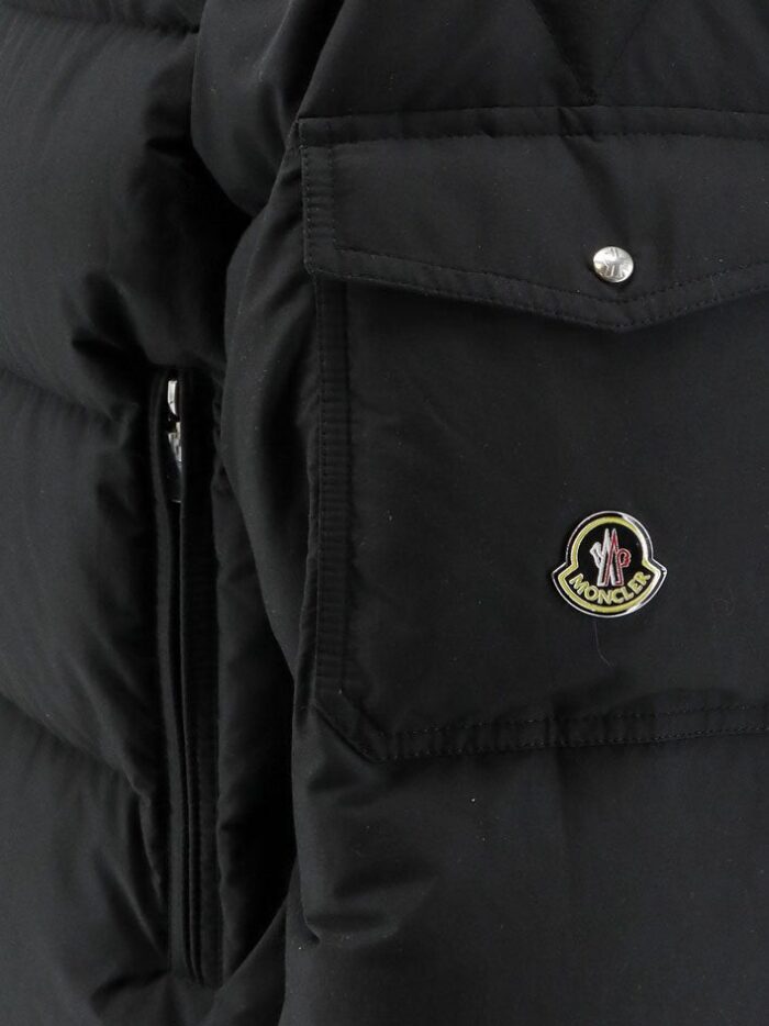 Moncler Himalaya Re/Icons Cotton And Nylon Short Down Jacket