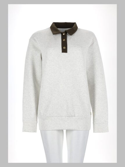 HOUSE OF GRAVITY Hog Button Polo Sweater