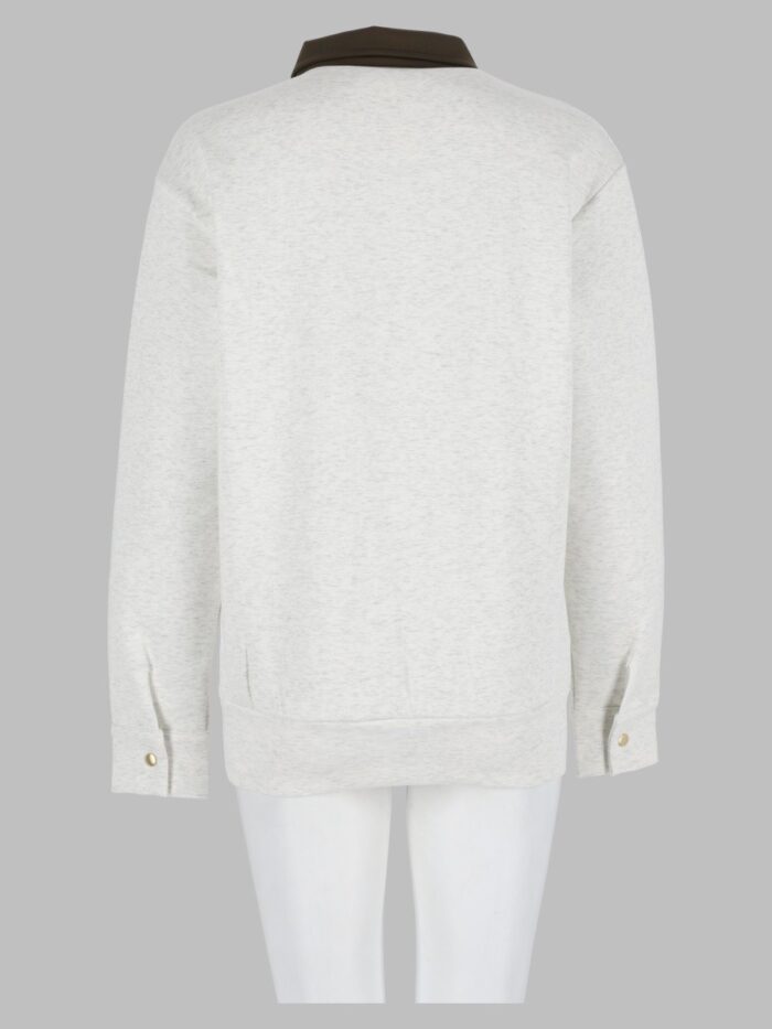 HOUSE OF GRAVITY Hog Button Polo Sweater