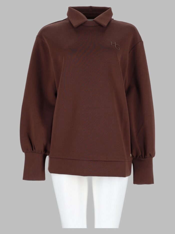 house of gravity hog puff sleeve sweater HOUSE OF GRAVITY Hog Puff Sleeve Sweater