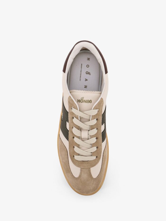 Hogan Cool Suede And Leather Low-top Sneakers