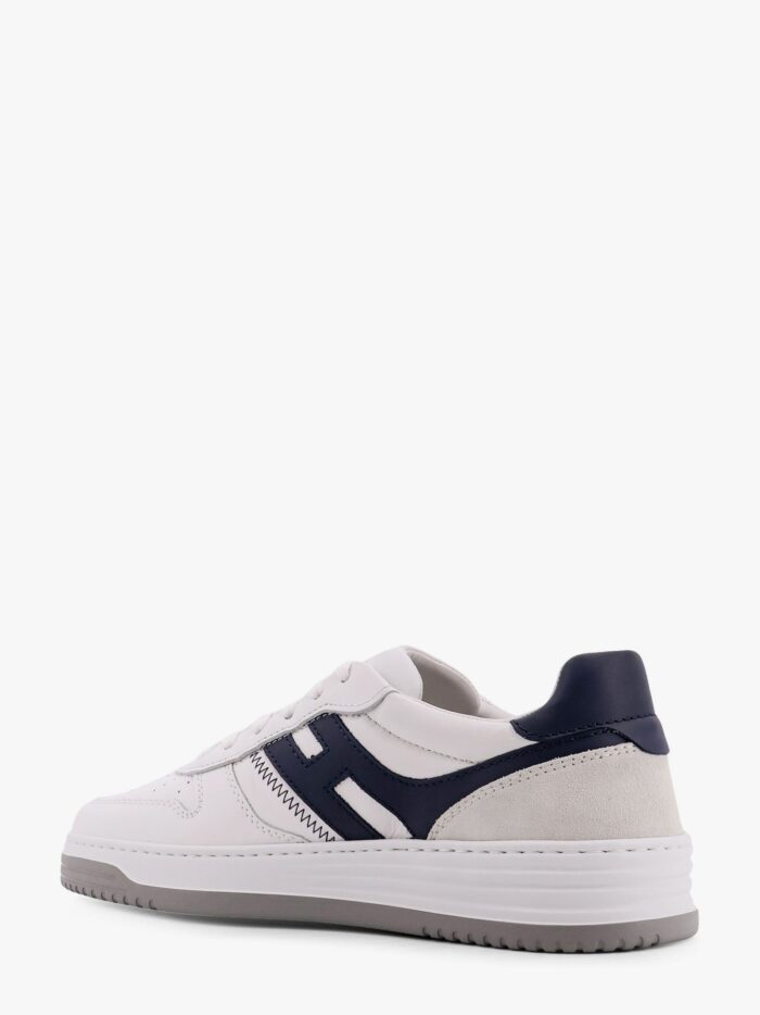 Hogan H630 Leather Sneakers With Contrasting Monogram