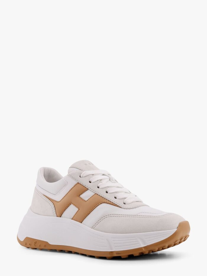 Hogan H669 Leather Sneakers With Oversize Sole