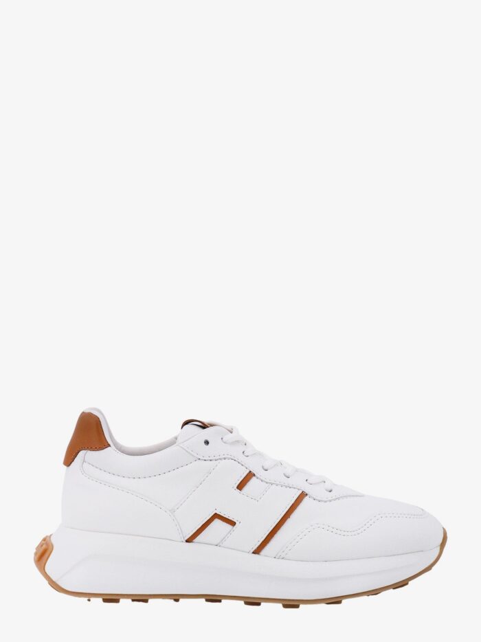 Hogan Leather Sneakers With Logo On The Side