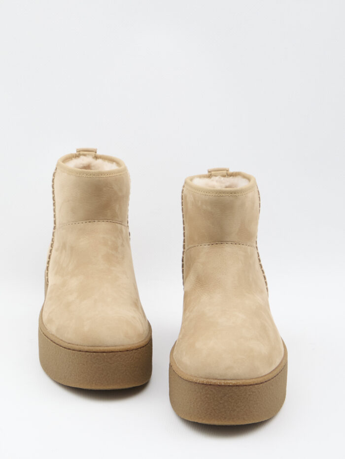 Hogan Shearling ankle boots