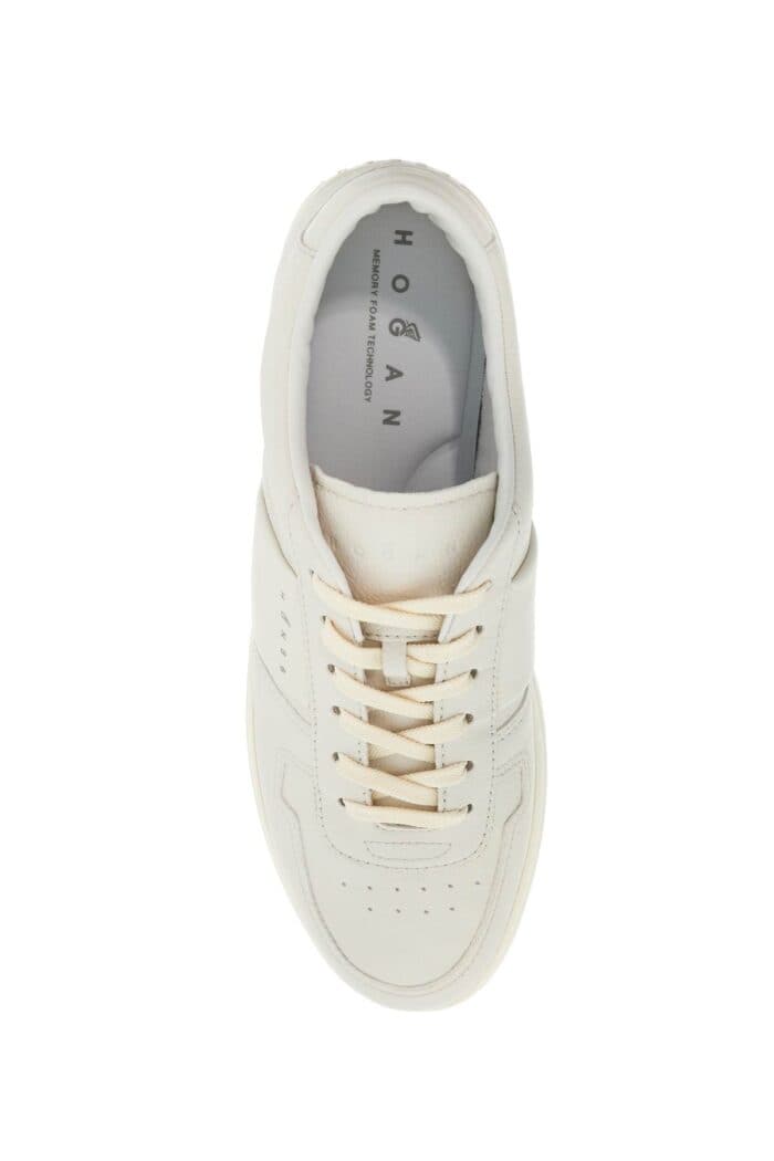 HOGAN Smooth And Suede Leather H-tv Sneakers.