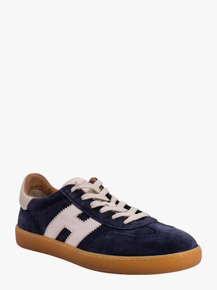 Hogan Suede Sneakers With Leather Profiles