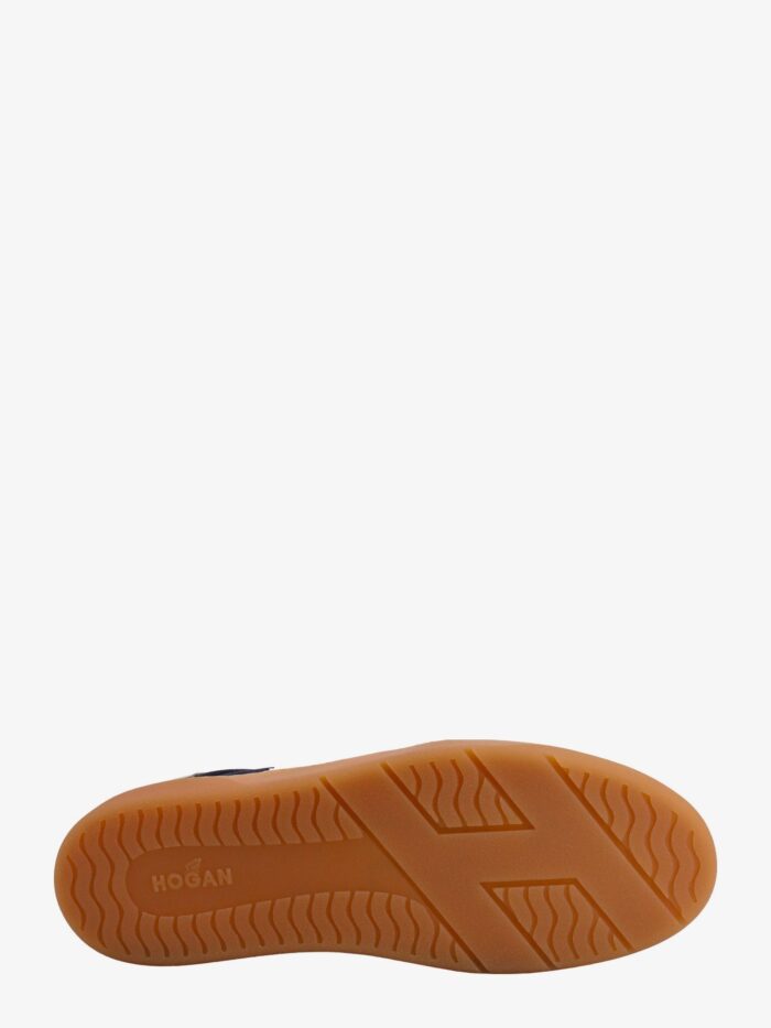 Hogan Suede Sneakers With Leather Profiles