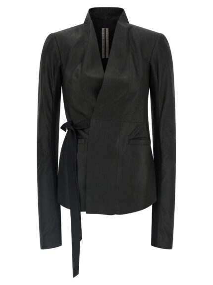 RICK OWENS 'Hollywood' Leather Jacket