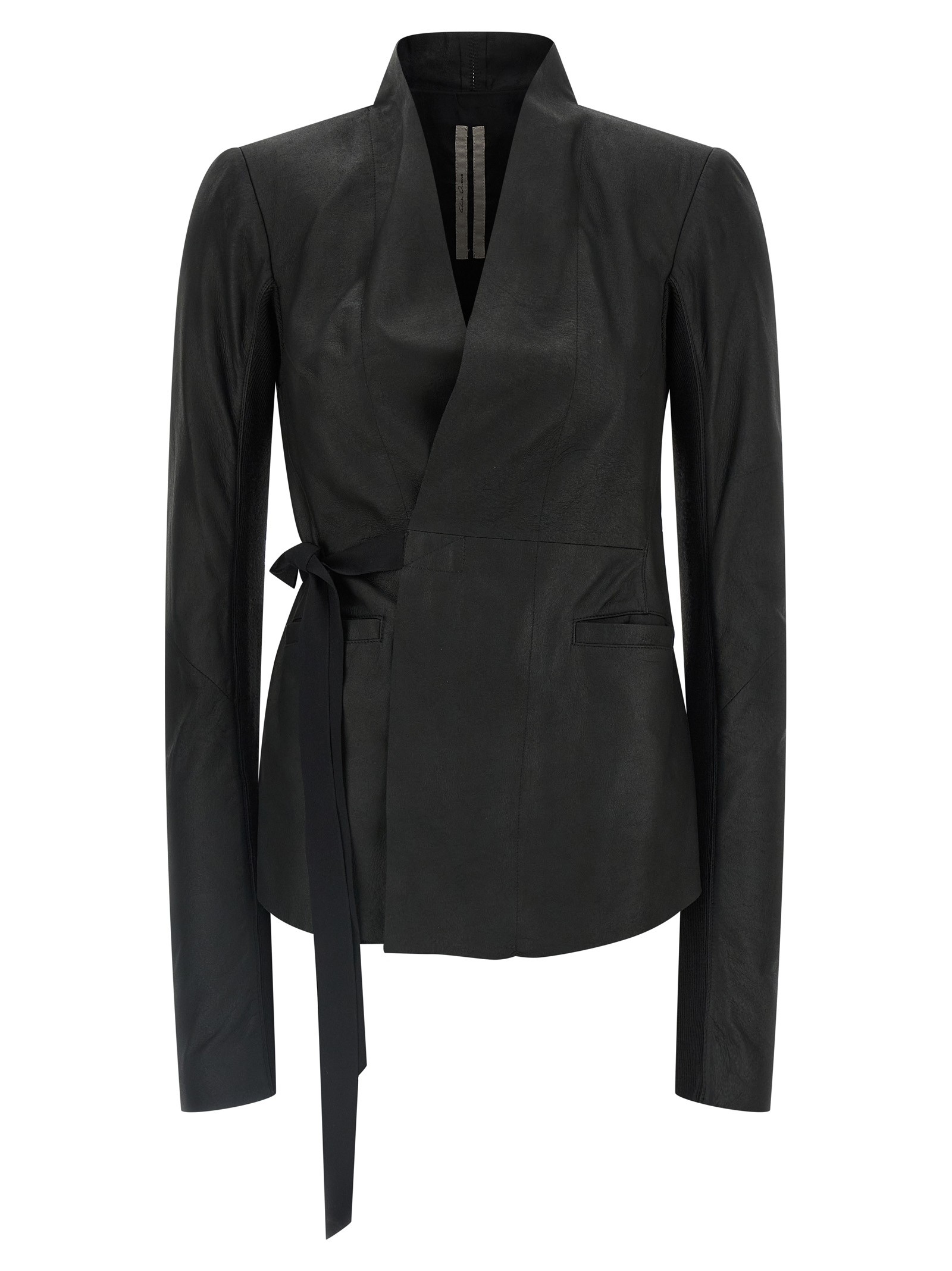 RICK OWENS 'Hollywood' Leather Jacket