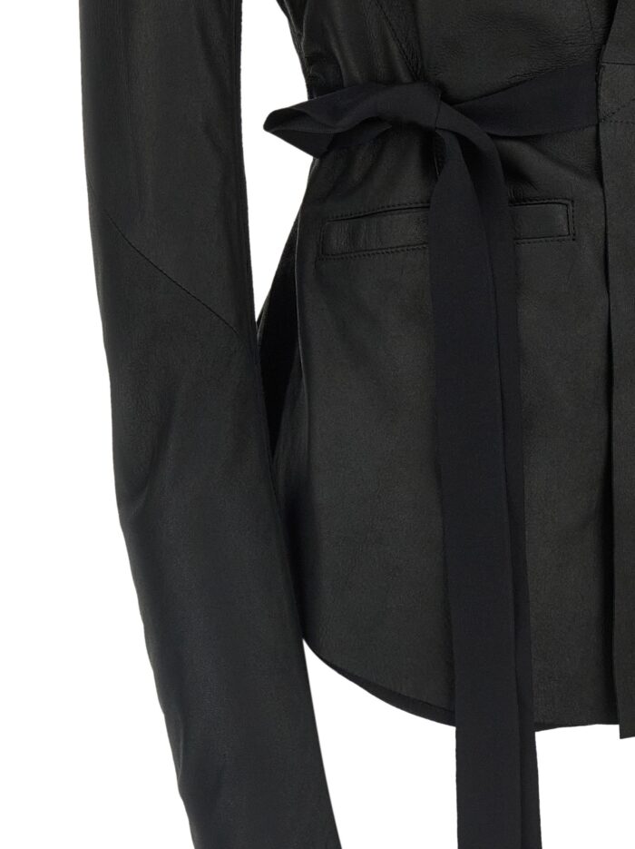 RICK OWENS 'Hollywood' Leather Jacket