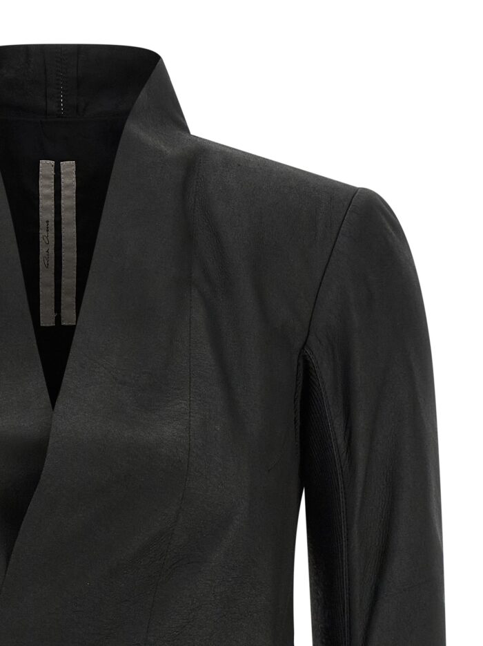 RICK OWENS 'Hollywood' Leather Jacket