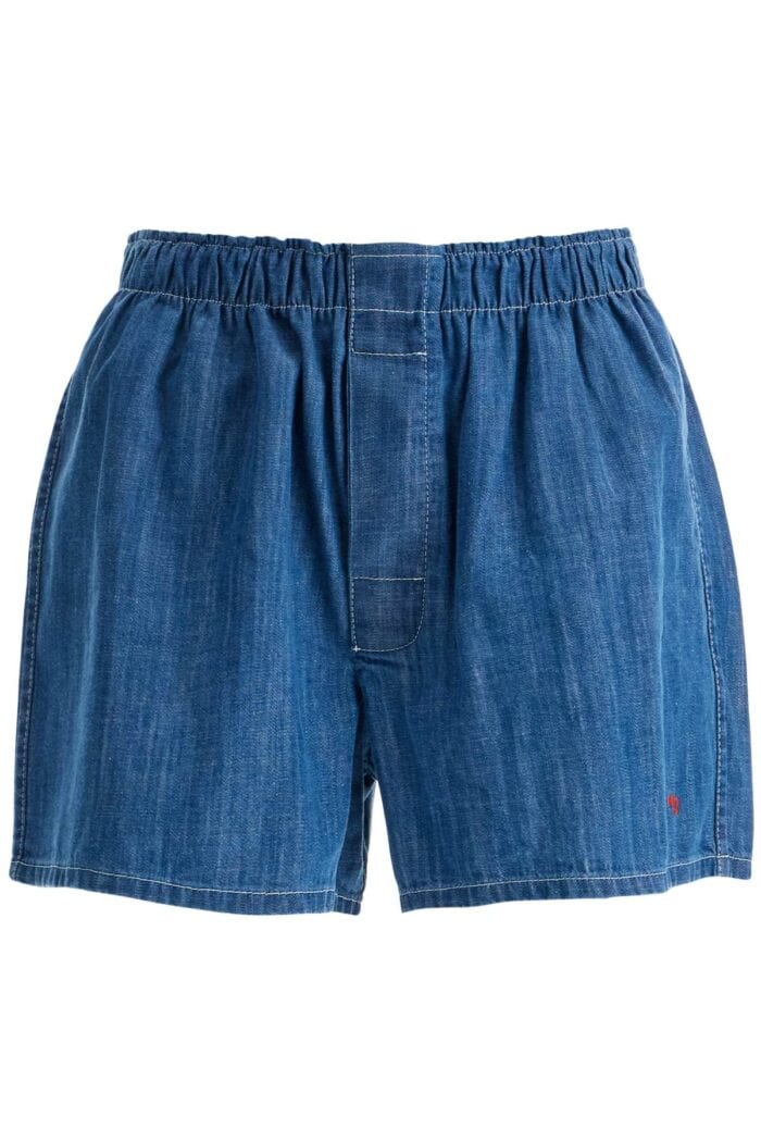 HOMME GIRLS Chambray Shorts