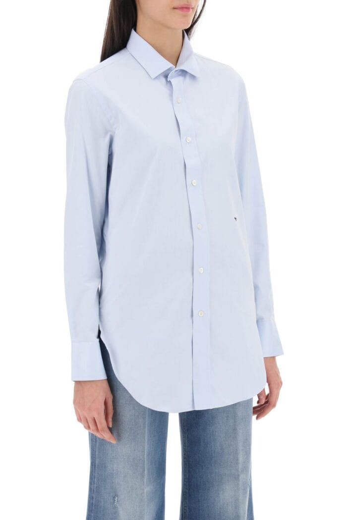 HOMME GIRLS Cotton Twill Shirt