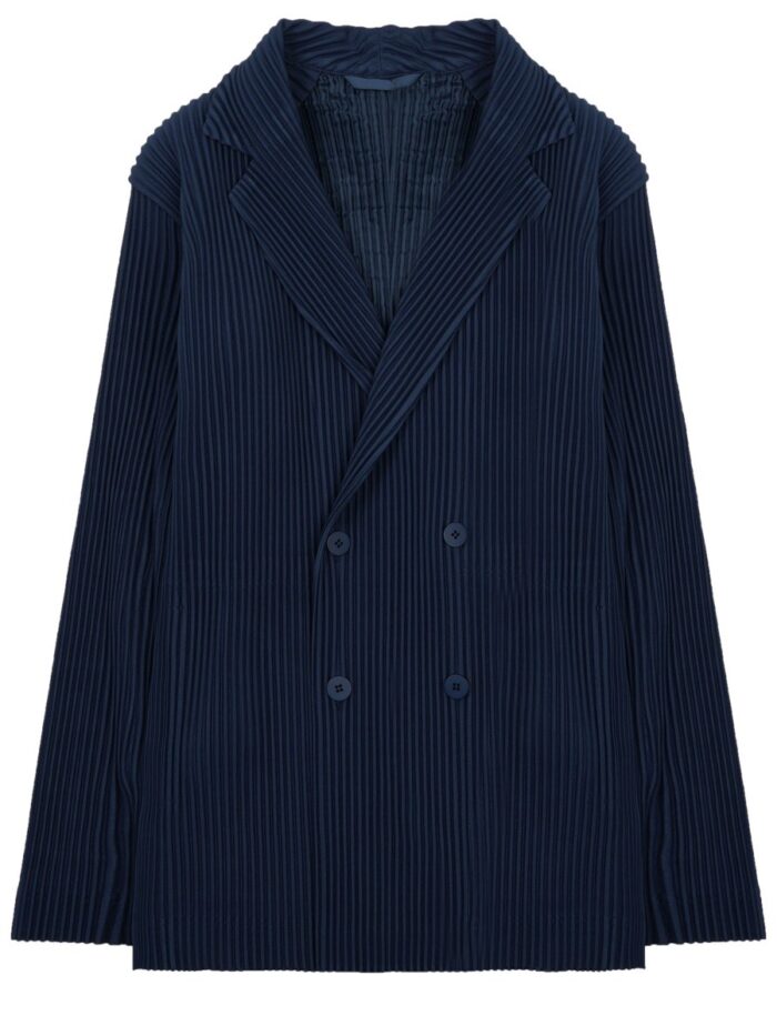 HOMME PLISSE ISSEY MIYAKE GIACCA PLISSETTATA DOPPIOPETTO