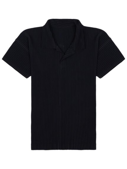 HOMME PLISSE ISSEY MIYAKE PLEATED POLO