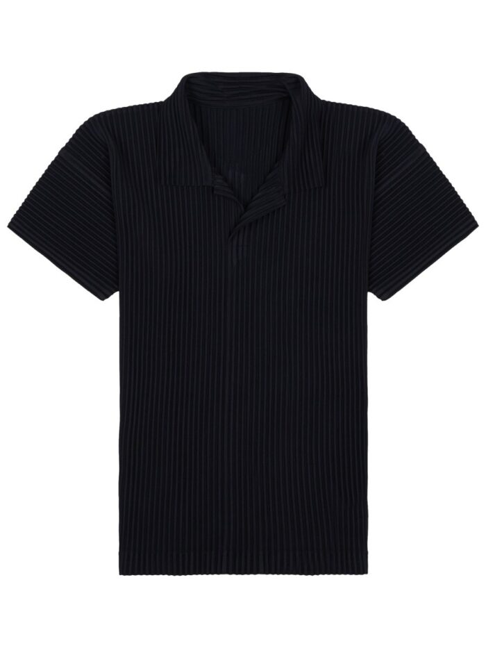 HOMME PLISSE ISSEY MIYAKE PLEATED POLO