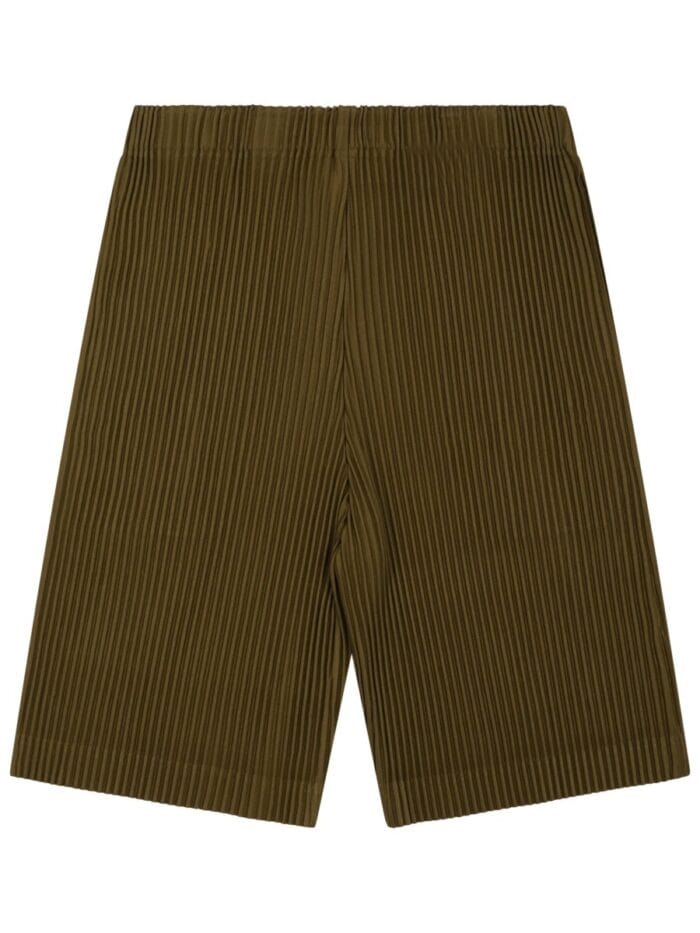 HOMME PLISSE ISSEY MIYAKE PLEATED SHORTS