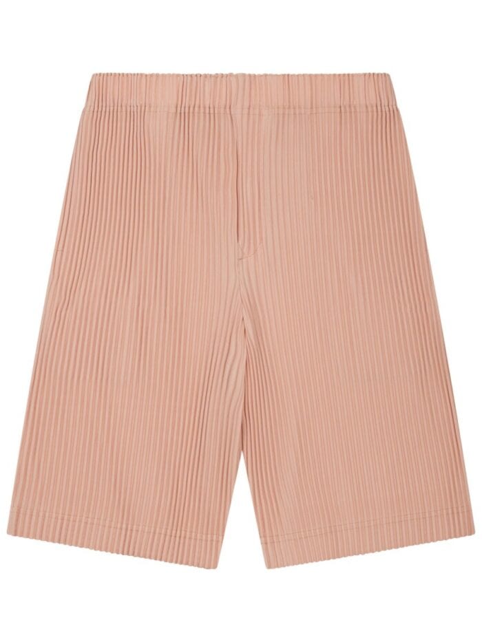 HOMME PLISSE ISSEY MIYAKE PLEATED SHORTS