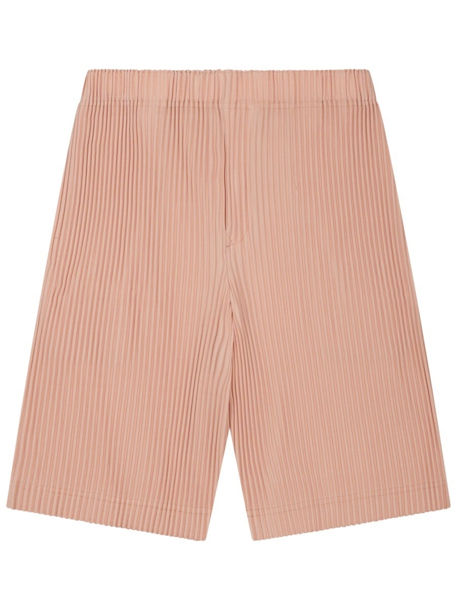 HOMME PLISSE ISSEY MIYAKE PLEATED SHORTS