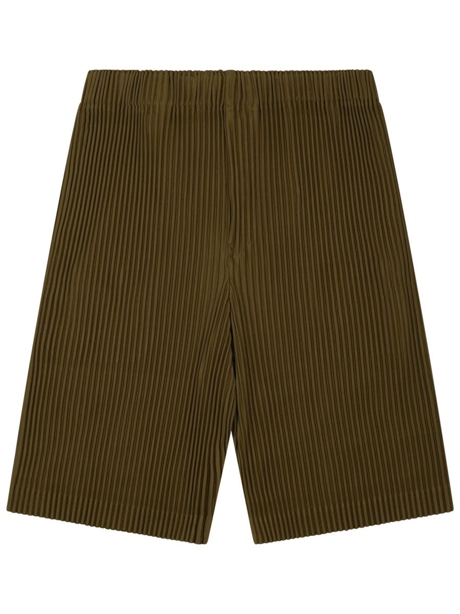 HOMME PLISSE ISSEY MIYAKE PLEATED SHORTS