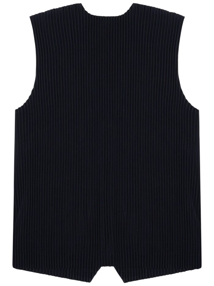 HOMME PLISSE ISSEY MIYAKE PLEATED VEST